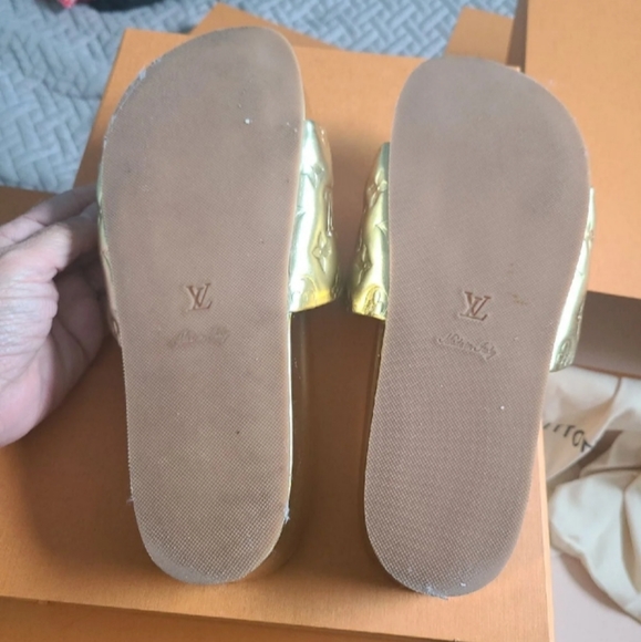 Louis Vuitton Jumbo Flatform mule slides - Picture 14 of 14